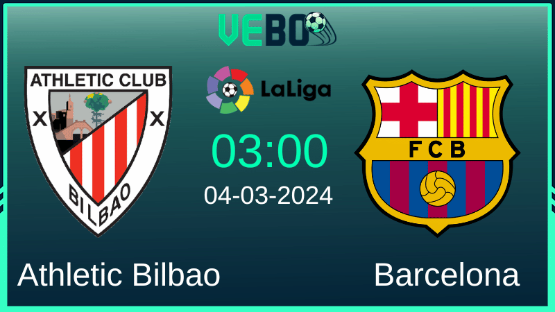 Soi kèo Athletic Bilbao vs Barcelona qua bảng tỷ lệ