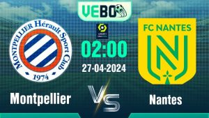 Soi kèo Montpellier vs Nantes 02:00 27/4/2024 Vòng 31 Ligue 1