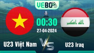 Soi kèo U23 Việt Nam vs U23 Iraq